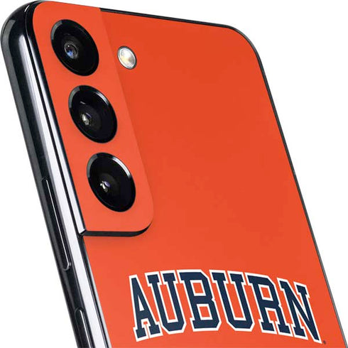 Auburn University AU Orange Galaxy S22 Skin